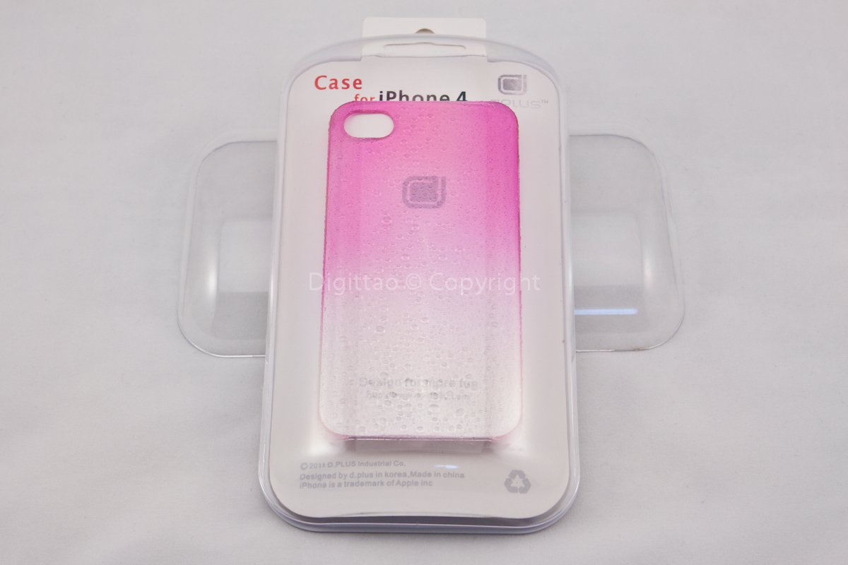 iPhone4 cases WaterDrops Plus+ (FUCHSIA)