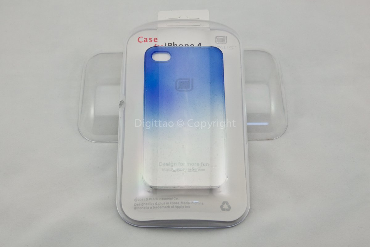 iPhone4 cases WaterDrops Plus+ (BLUE)