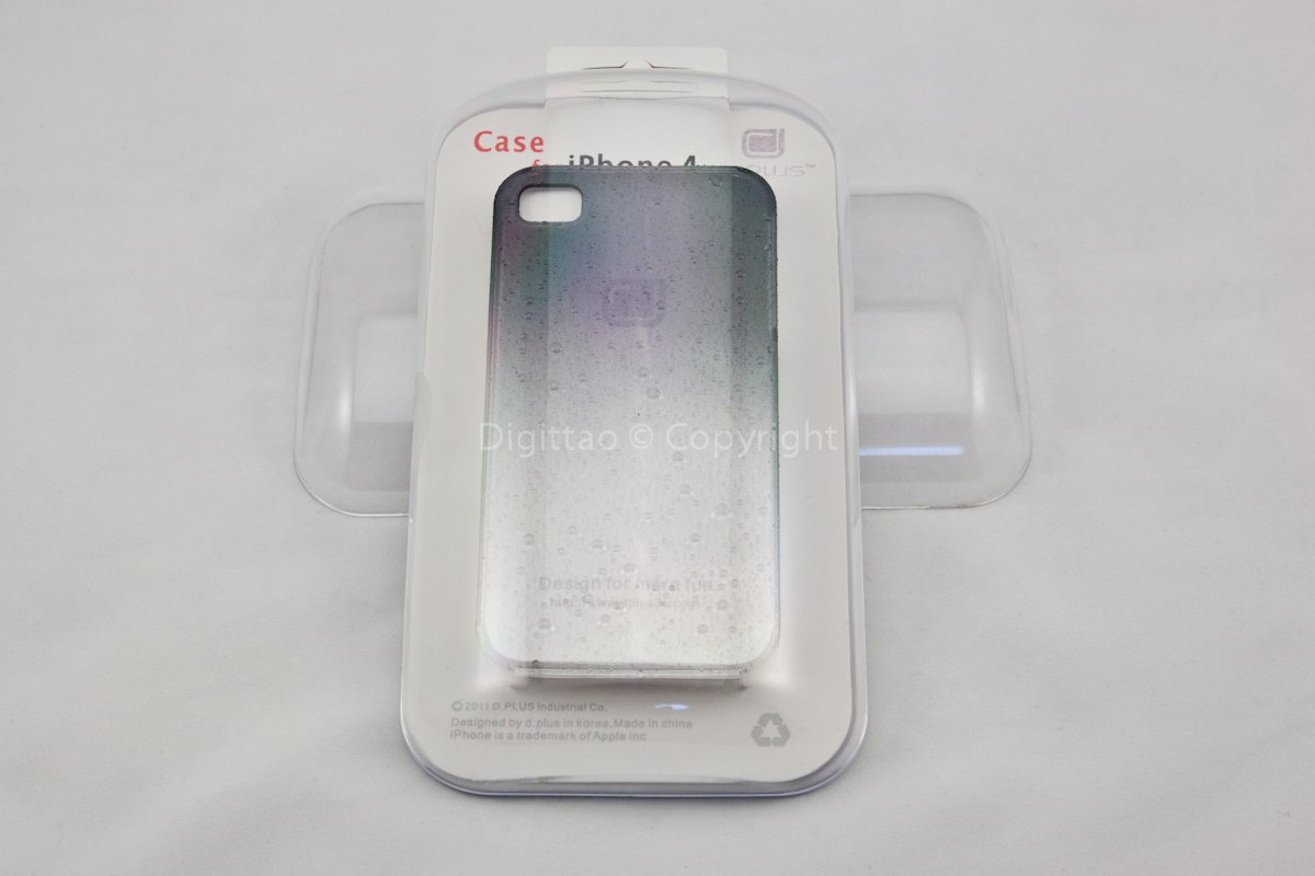 iPhone4 cases WaterDrops Plus+ (BLACK)