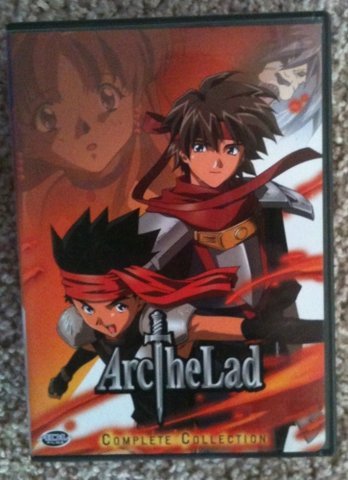 Arc the Lad I II III Collection DVD Anime Box Set based on Working Designs RPG game for PSX PS1