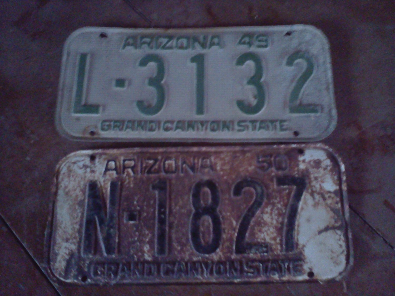 1950 ARIZONA KICENSE PLATE