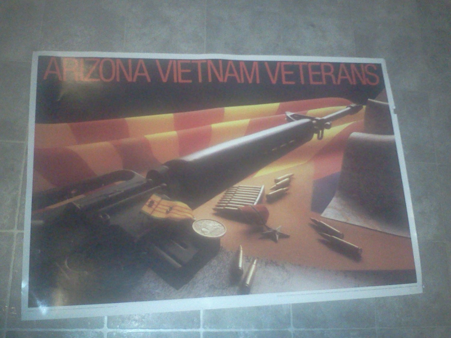 ARIZONA VIETNAM VETERNS POSTER