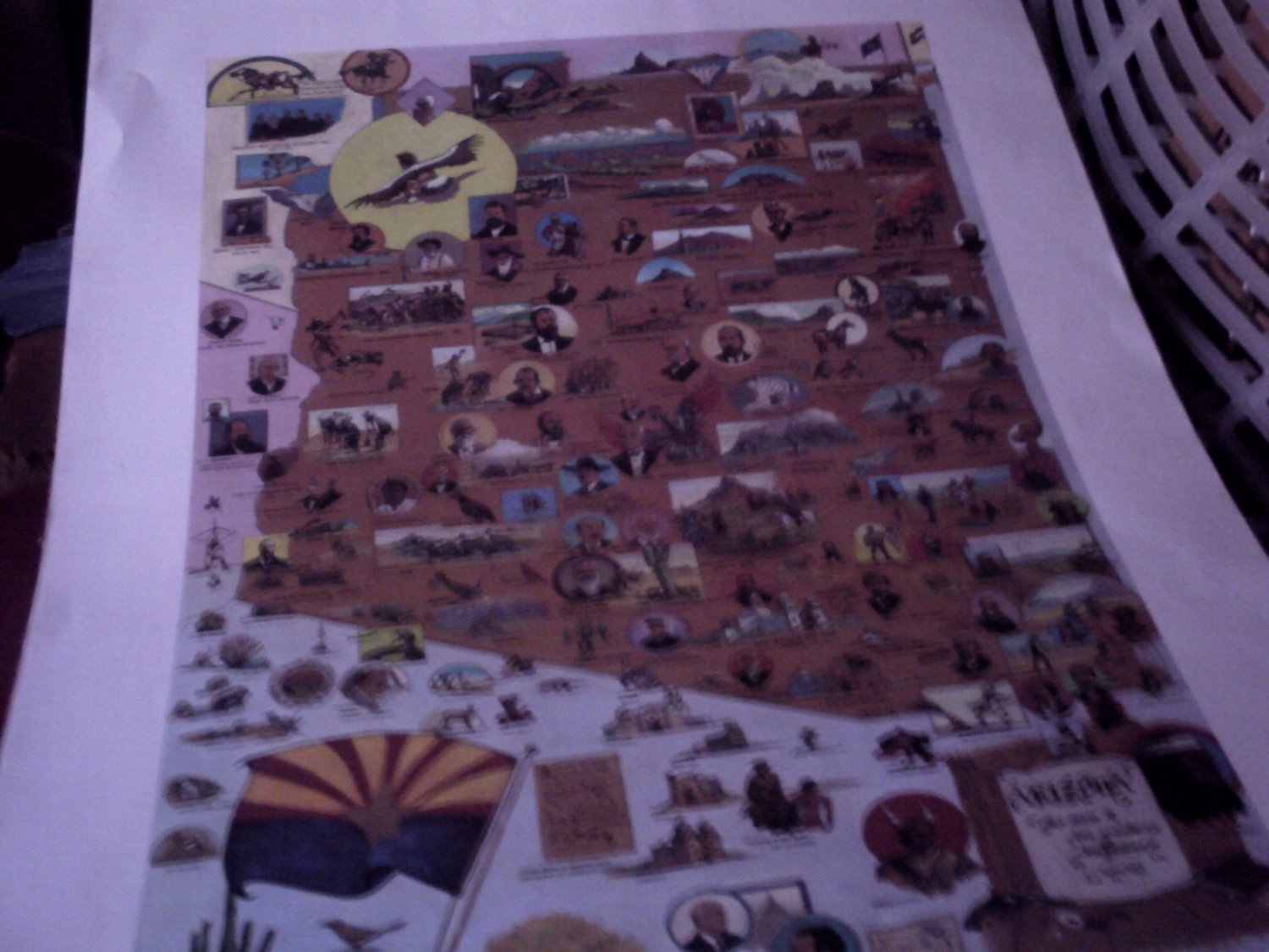 FAMOUS MEN OF ARIZONA POSTER