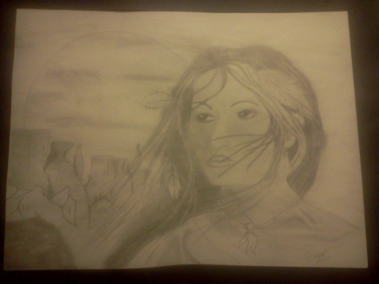 ORIGINAL PENCIL DAWING