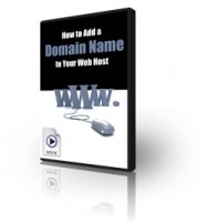 How to Add a Domain Name to Your Web Host - video