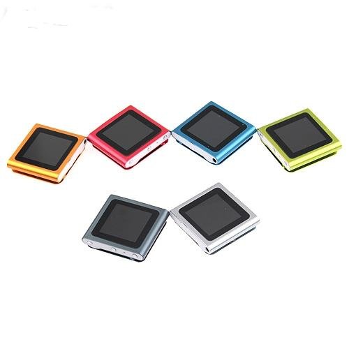 Hot sale Mini MP3 MP4 Player built in 2GB Memory 8colors