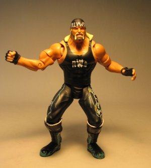 Toy Biz WCW figure Smash n Slam Hollywood Hogan LOOSE