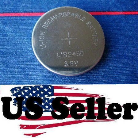 Li-ion Rechargeable 2450 Coin Cell Battery