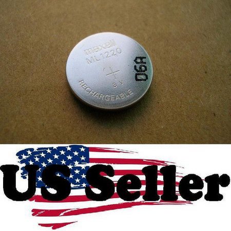 MAXELL ML 1220 ML1220 RECHARGEABLE 3V CMOS Battery