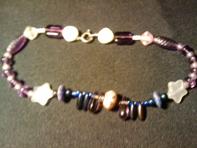 hancrafted 10" anklet