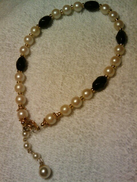 Elegant handcrafted 11" anklet