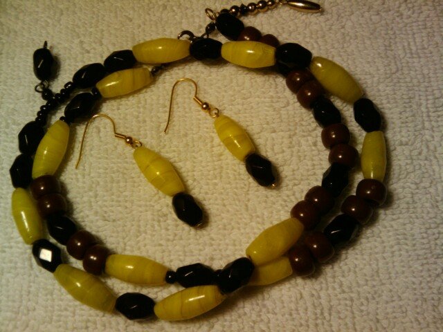handcrafted double wrap around 11" fashion anklet