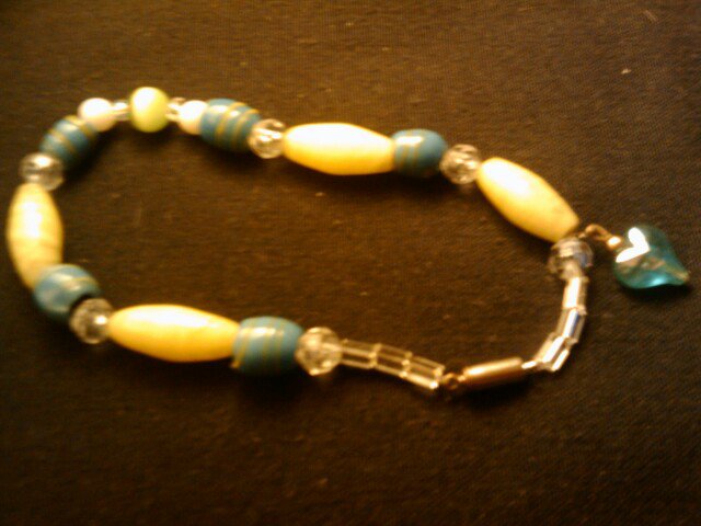 handcrafted 9" anklet