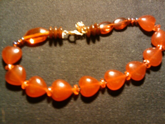 handcrafted 10" anklet