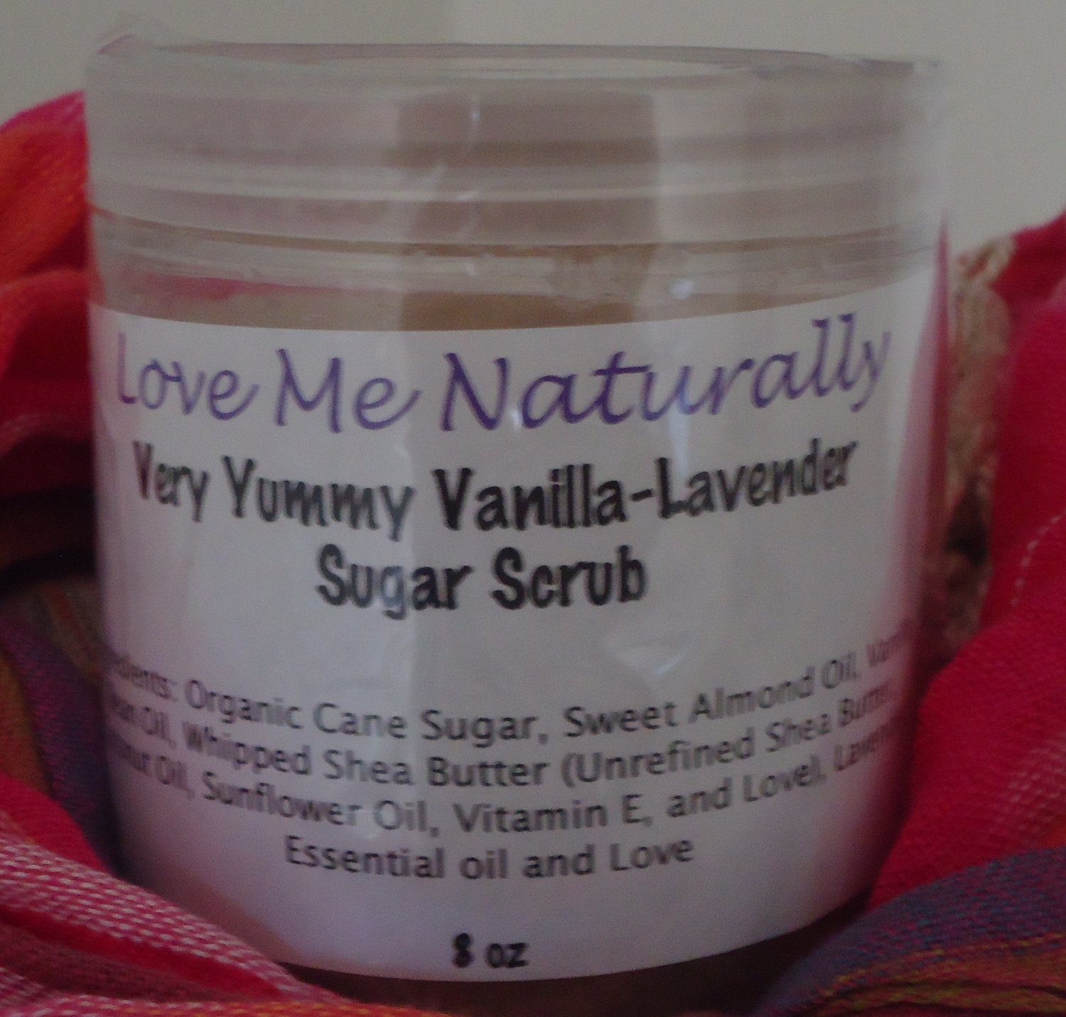 Very Yummy Vanilla-Lavender Sugar Scrub
