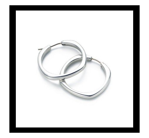 Cushion Hoop earrings
