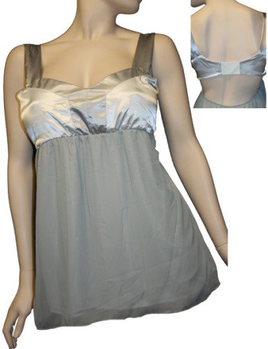 Silver and Grey Blouse SMALL, MEDIUM, LARGE