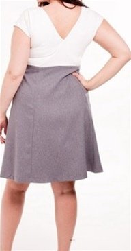 Plus 2 in 1 Dress 1XL