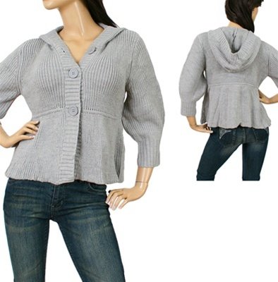 Grey Hood Sweater - SIZE XLARGE