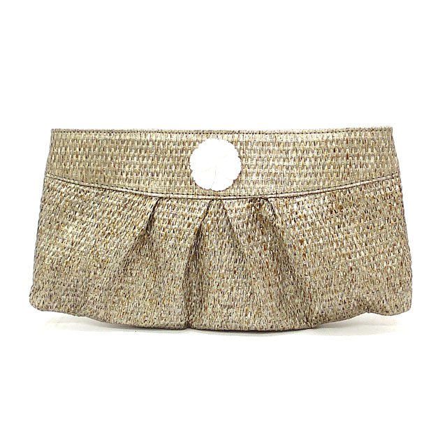 Gold Glitter Style Design Inspired Clutch