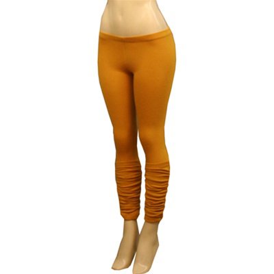 Mustard Coloured Leggings with Ruching SMALL, MEDIUM, LARGE