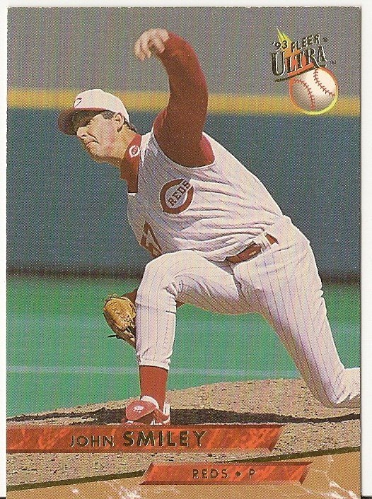 JOHN SMILEY "Cincinnati Reds" 1993 #336 Fleer Ultra Baseball Card