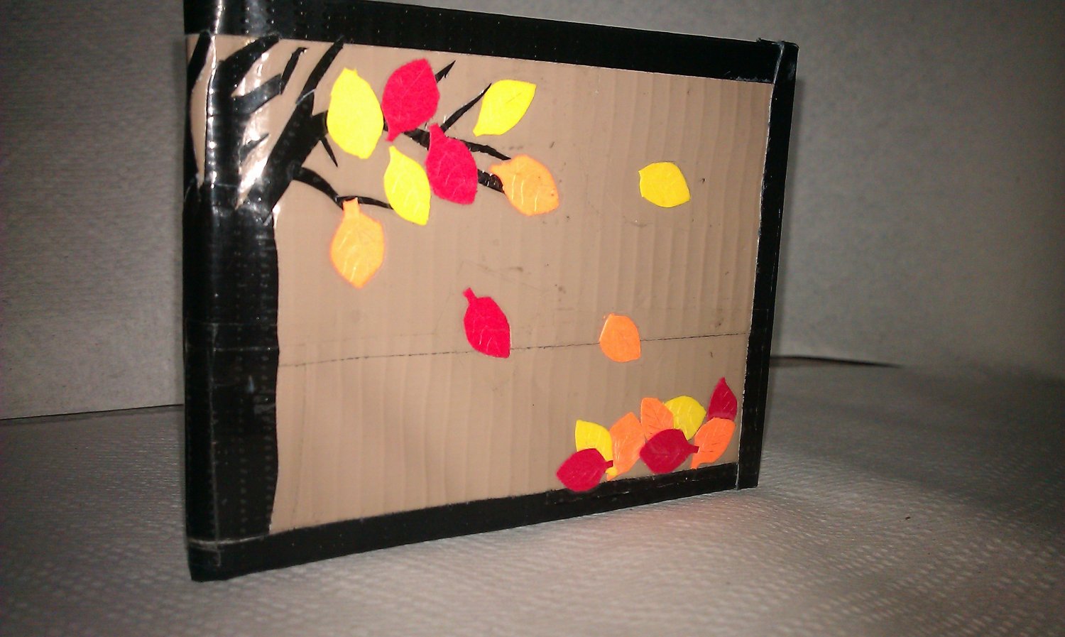 Autumn Fall Duct Tape Bi-Fold