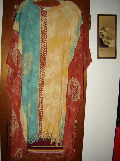 Womens Wind River Trading Company Rayon Poncho One Size