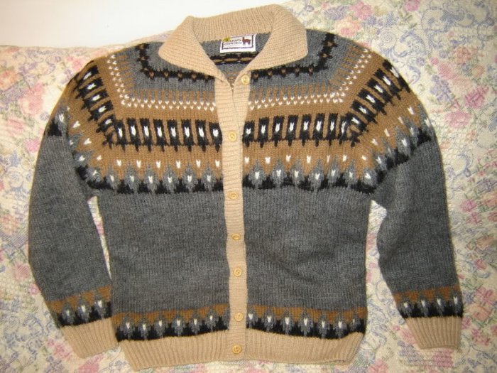Womens Alpaca Connection Cardigan Sweater S M
