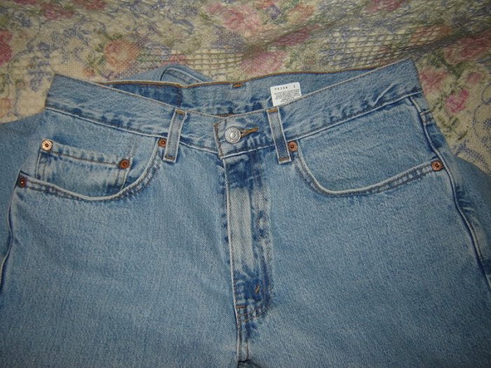 Mens Levis 550 Prewashed Relaxed Fit Jeans 32 x 30