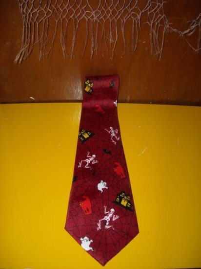 Mens Halloween Tie Necktie