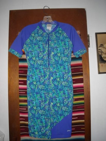 LL Bean Kids Unisex Bodysuit Swimsuit L