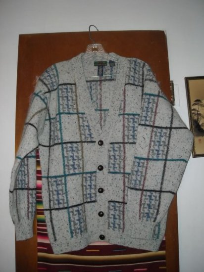 Mens Colours Alexander Julian Cardigan Sweater S S/P