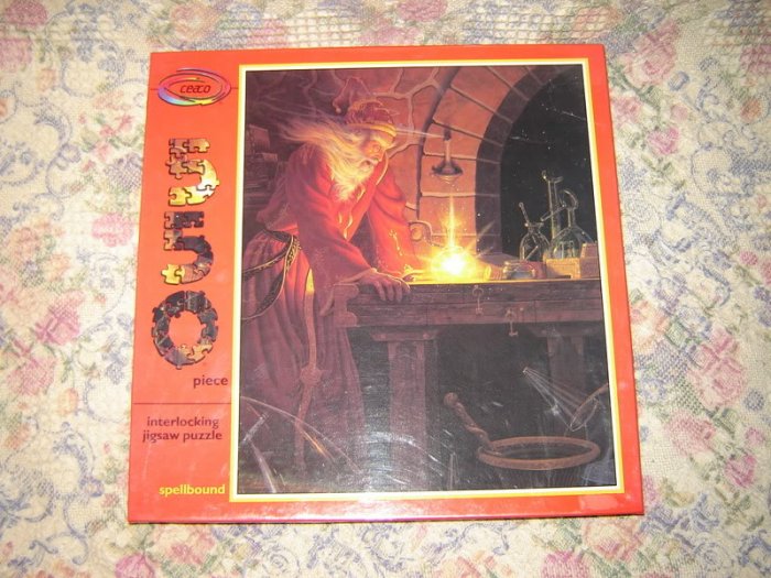 Spellbound Wizard Wizardry Magic Puzzle Sealed 550