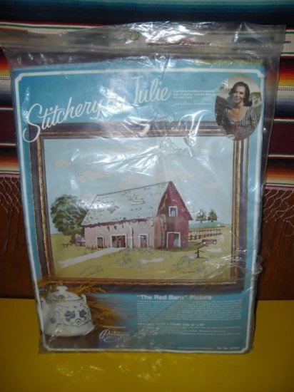 Stitchery by Julie Eisenhower The Red Barn