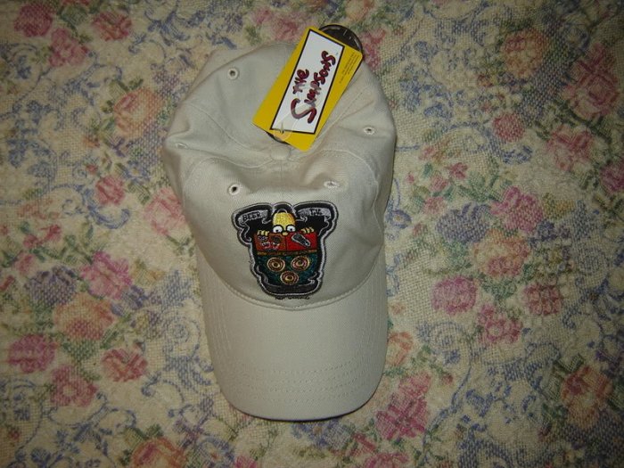 The Simpsons Beer TV Donuts Baseball Hat New