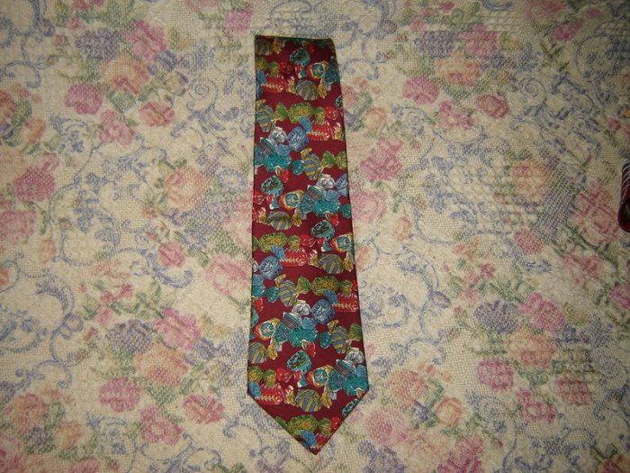 Mens Paul Frederick Wrapped Candy Candies Silk Tie