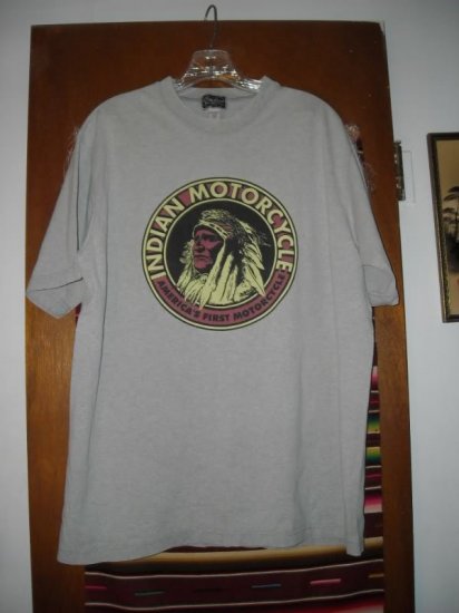 Indian Motorcycle T Shirt Springfield MA M