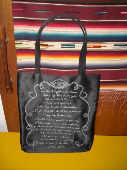 Lulu Guinness Lulu's 12 Suggestions for Women Tote Bag
