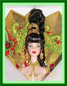 Limited Edition BARBIE FANTASY GODDESS OF ASIA 1st in Series BOB MACKIE DOLL New
