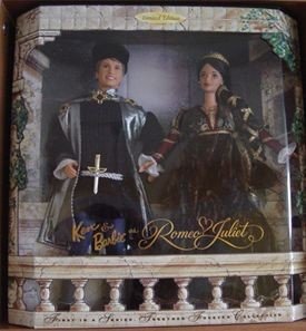 1997 KEN & BARBIE 2 Doll Set AS ROMEO & JULIET Together Forever Series MNRFB