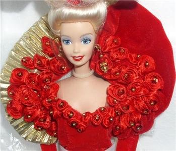 RARE Mattel 50TH GOLDEN ANNIVERSARY PORCELAIN BARBIE