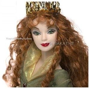 BARBIE LEGENDS OF IRELAND FAERIE QUEEN NEW Doll RARE