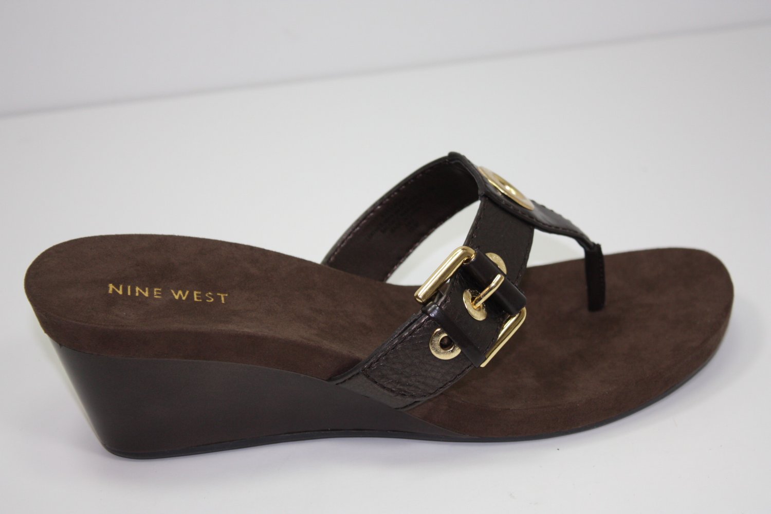 Nine West Levehim Sandals Brown Shoes US 8.5 $69