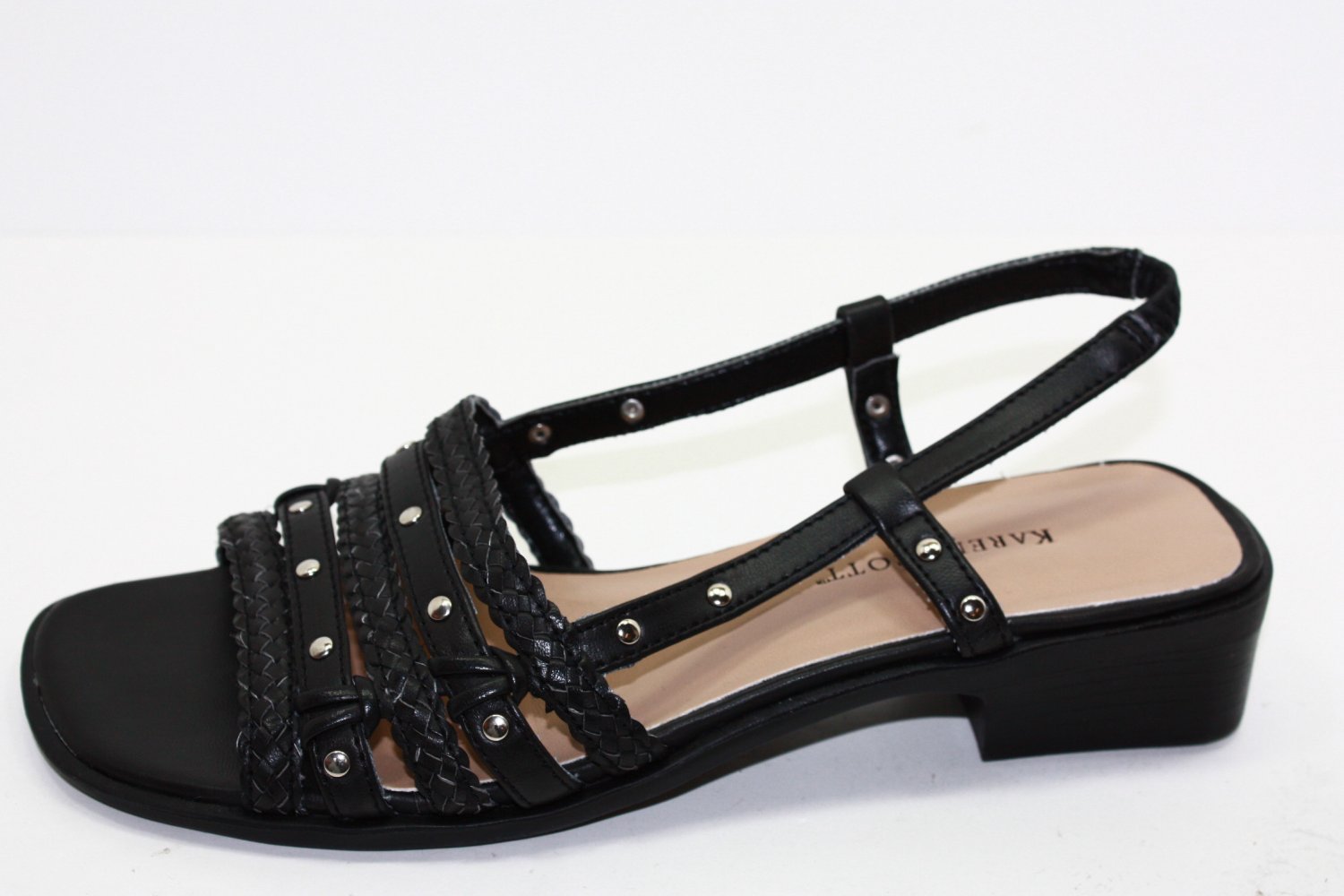 KAREN SCOTT ASTON Sandals BLACK Shoes US 7 $49