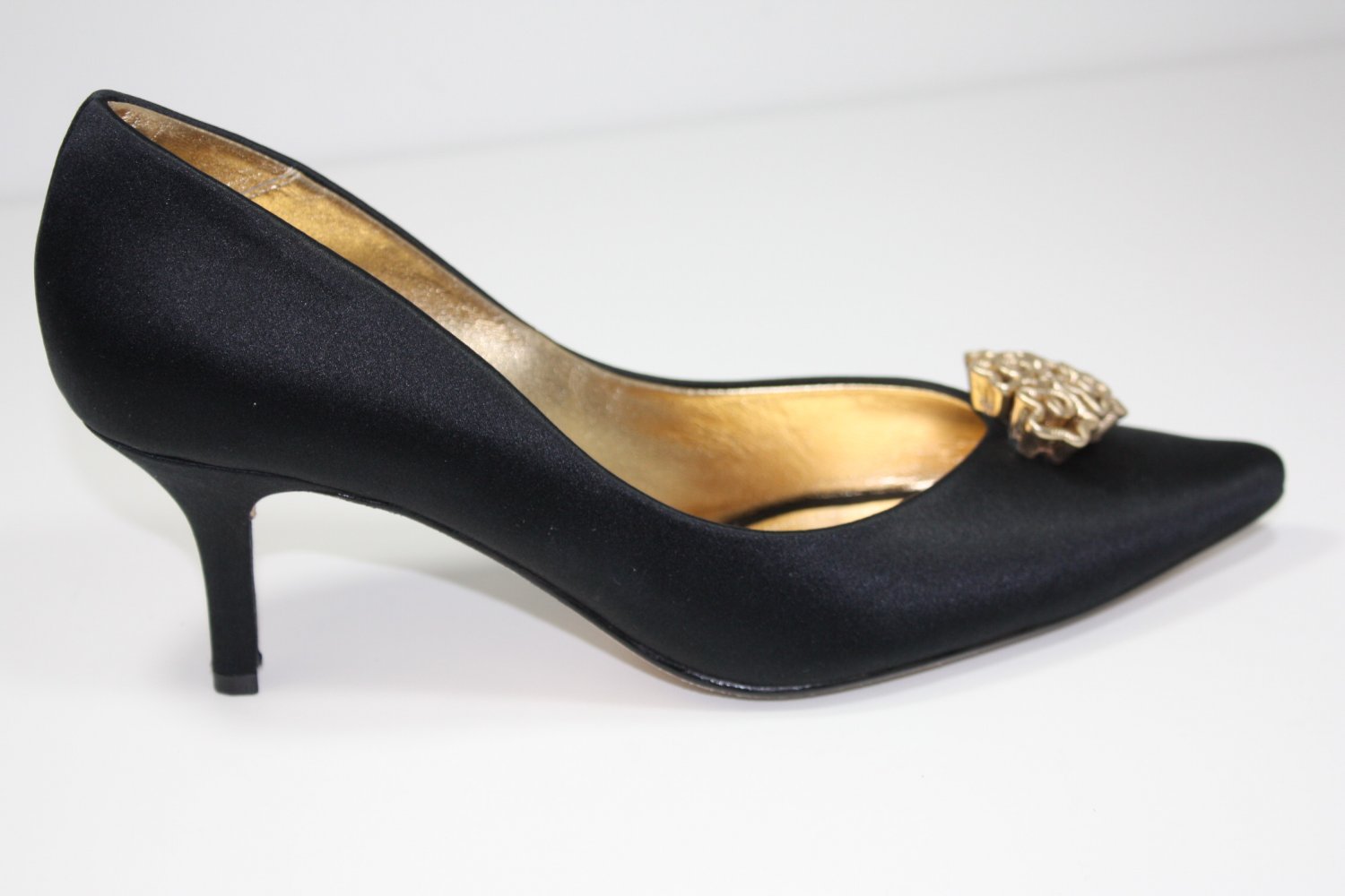 Ragazza Bronze Pumps Black Shoes US 8.5 $139