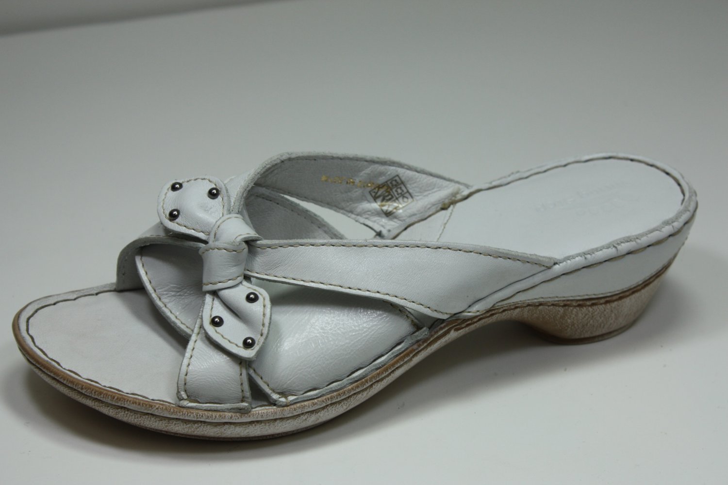 Spring Step Sandal Slides White Shoes US 38 $69