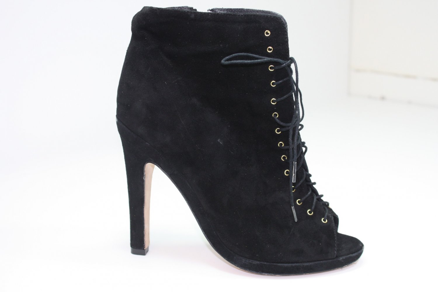 Dolce Vita Violet Boots Black Suede Shoes US 6.5 $240