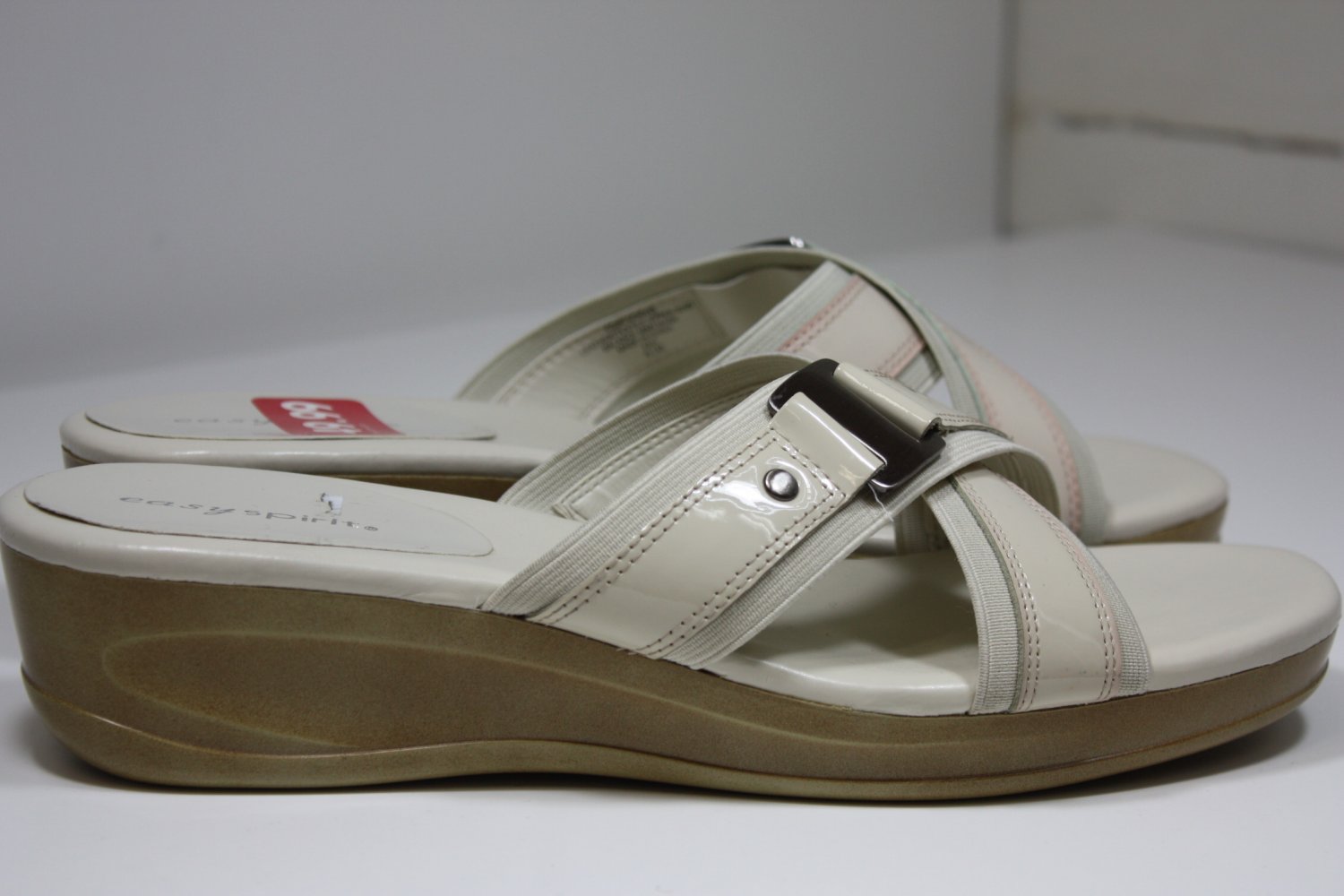 Easy Spirit Infusions Sandals Faded Pink/Cream Shoes US