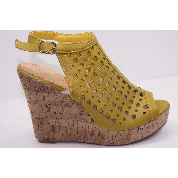 Platforms High Heel Sandals Wedge Open Toe 5~10 & Color